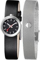 Mondaine Watch Aura Black A666.30324.14SBB.B Image 1