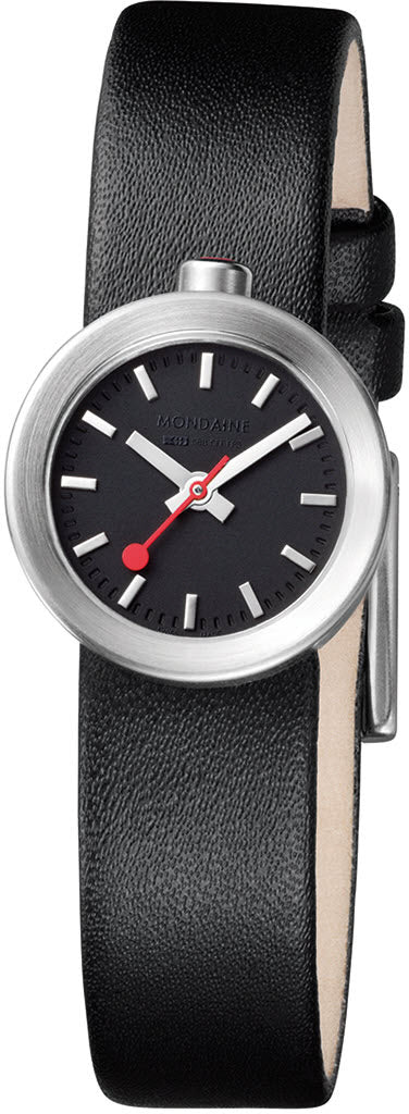 Mondaine Watch Aura Black A666.30324.14SBB Image 1