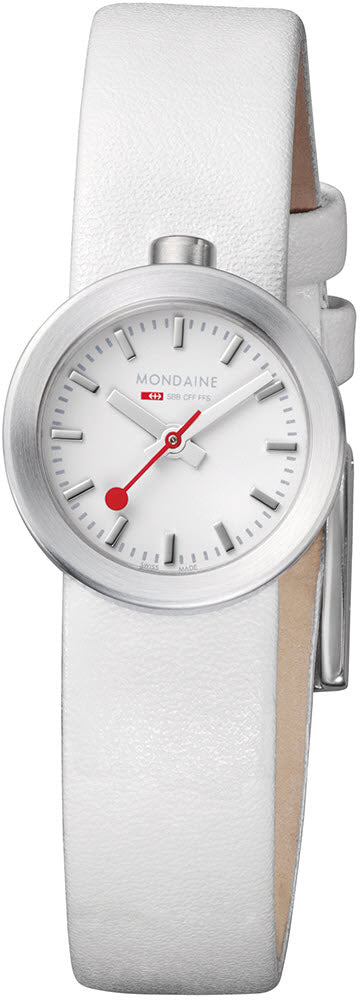 Mondaine Watch Aura White A666.30324.16SBA Image 1