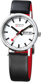 Mondaine Watch Classic SBB Day Date D A660.30360.16SBG Image 1