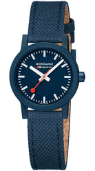 Mondaine Watch Essence Deep Ocean Blue Textile MS1.32140.LD Image 1