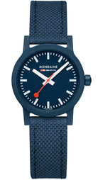 Mondaine Watch Essence Deep Ocean Blue Textile MS1.32140.LD Image 2