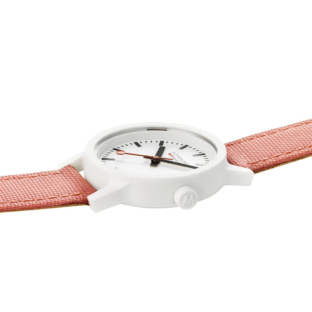 Mondaine Watch Essence White D MS1.32111.LP Image 4