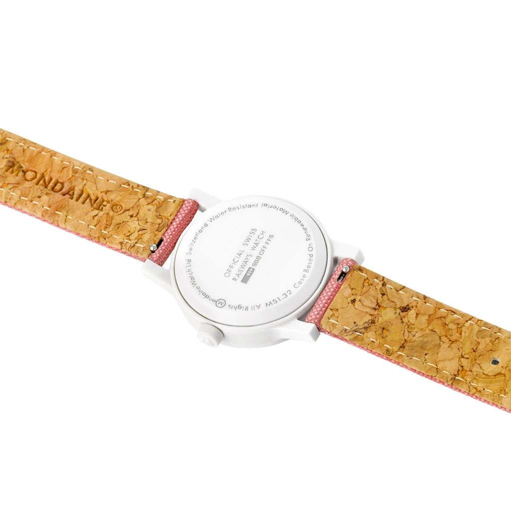 Mondaine Watch Essence White D MS1.32111.LP Image 5