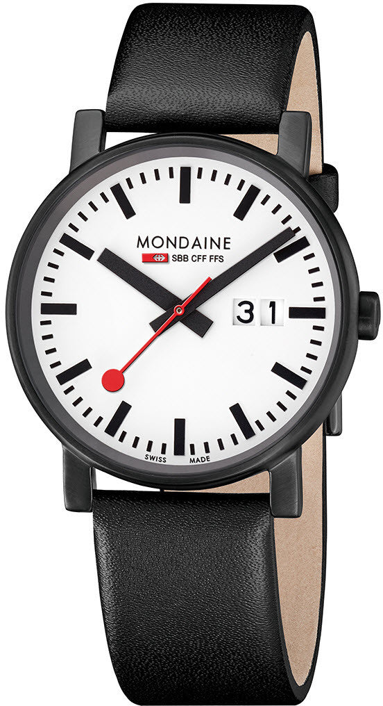 Mondaine Watch Evo 40 Big Date A627.30303.61SBB Image 1