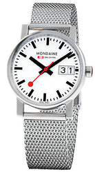Mondaine Watch Evo Big Date Ladies A669.30305.11SBM Image 1