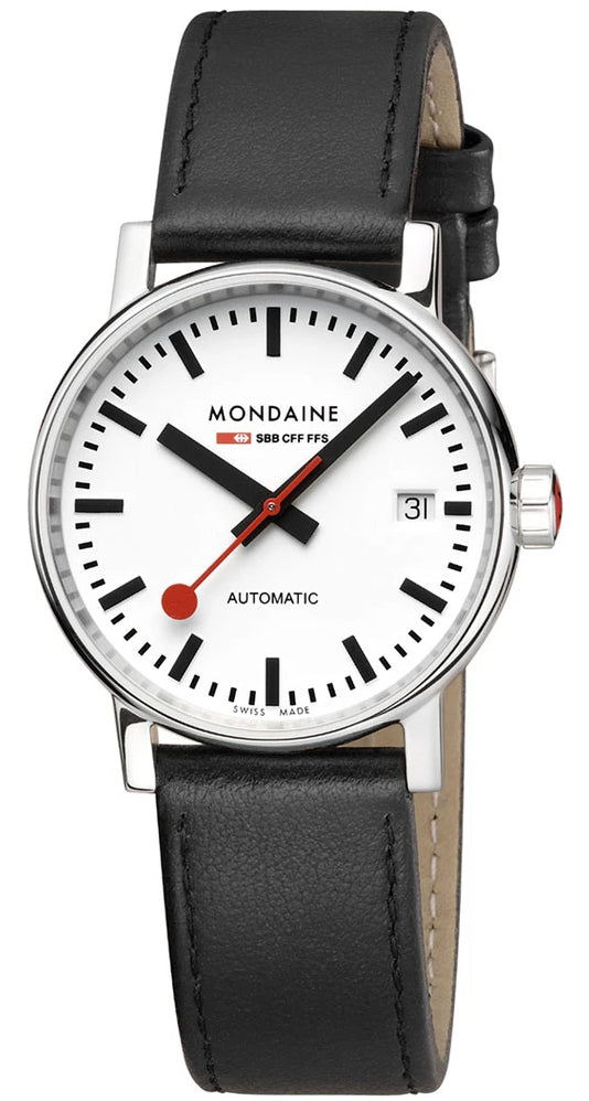 Mondaine Watch Evo2 35 Automatic D MSE.35610.LB Image 2