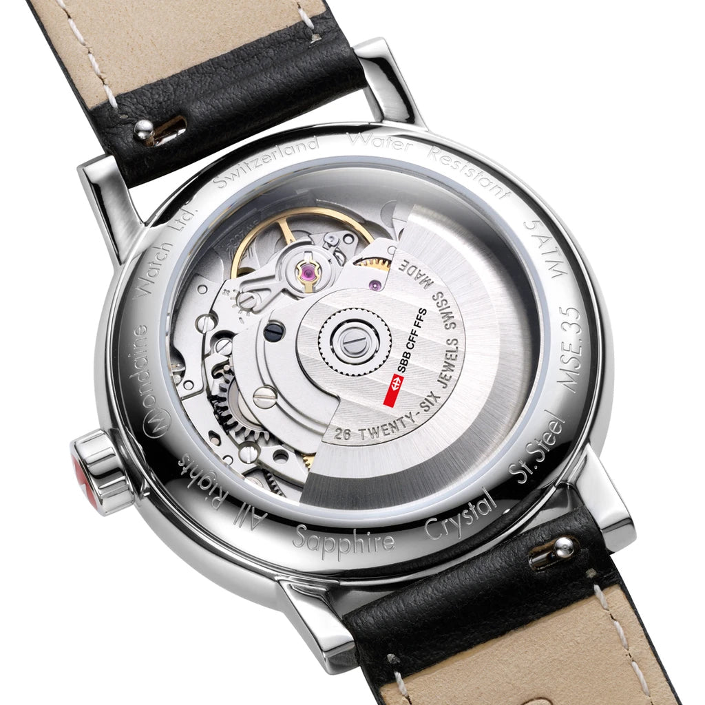 Mondaine Watch Evo2 35 Automatic D MSE.35610.LB Image 3