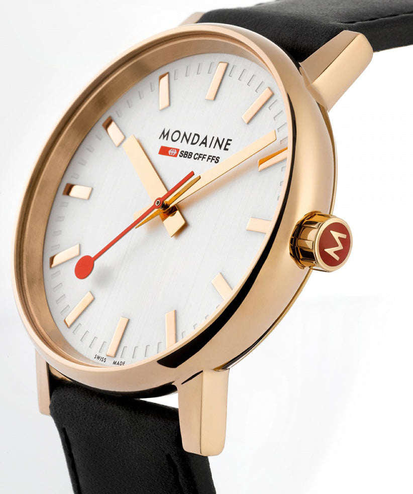 Mondaine Watch Evo2 Rose Gold D MSE.30112.LB Image 2