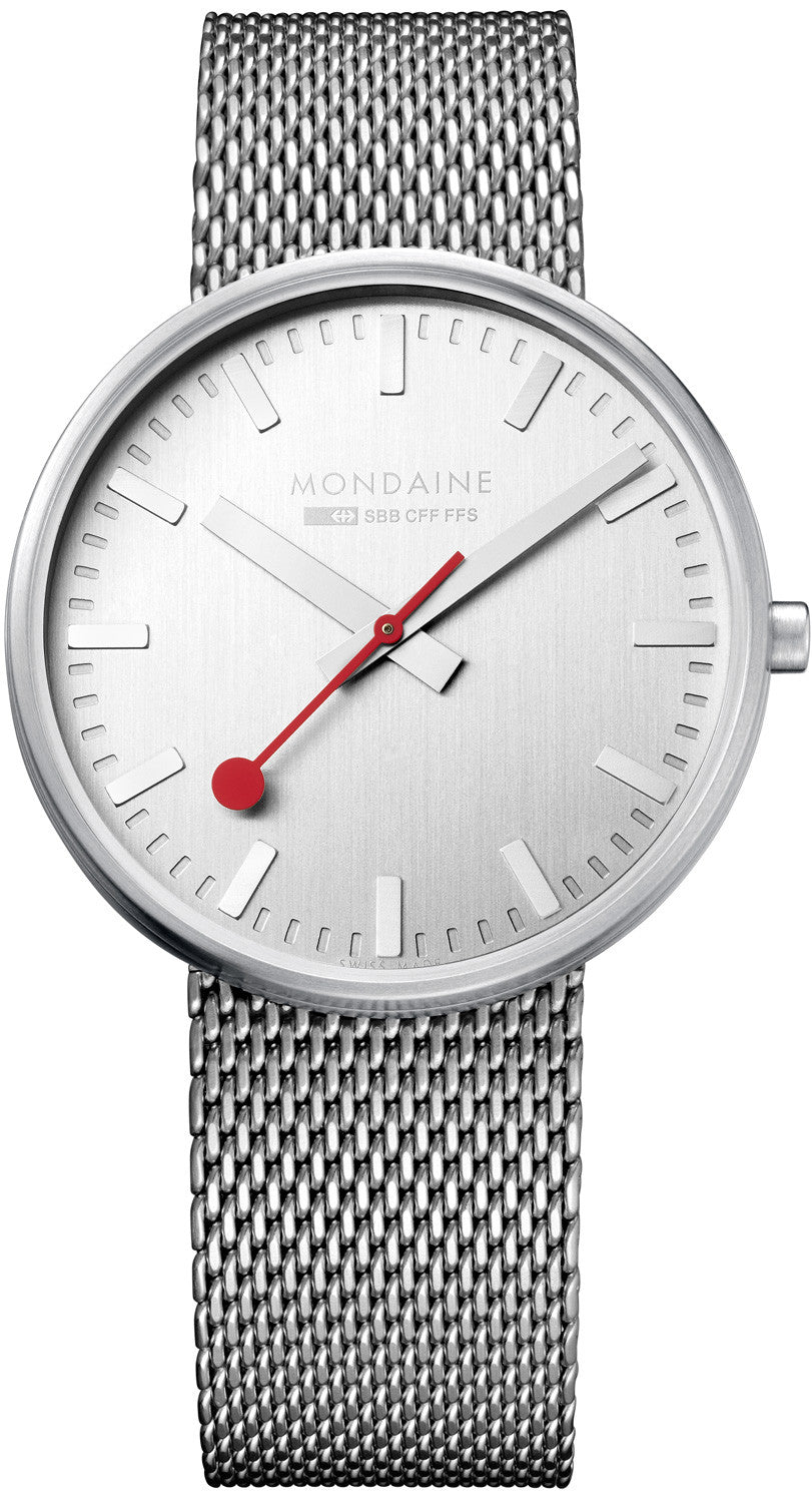 Mondaine Watch Giant Silver Limited Edition A660.30328.16SBM Image 1