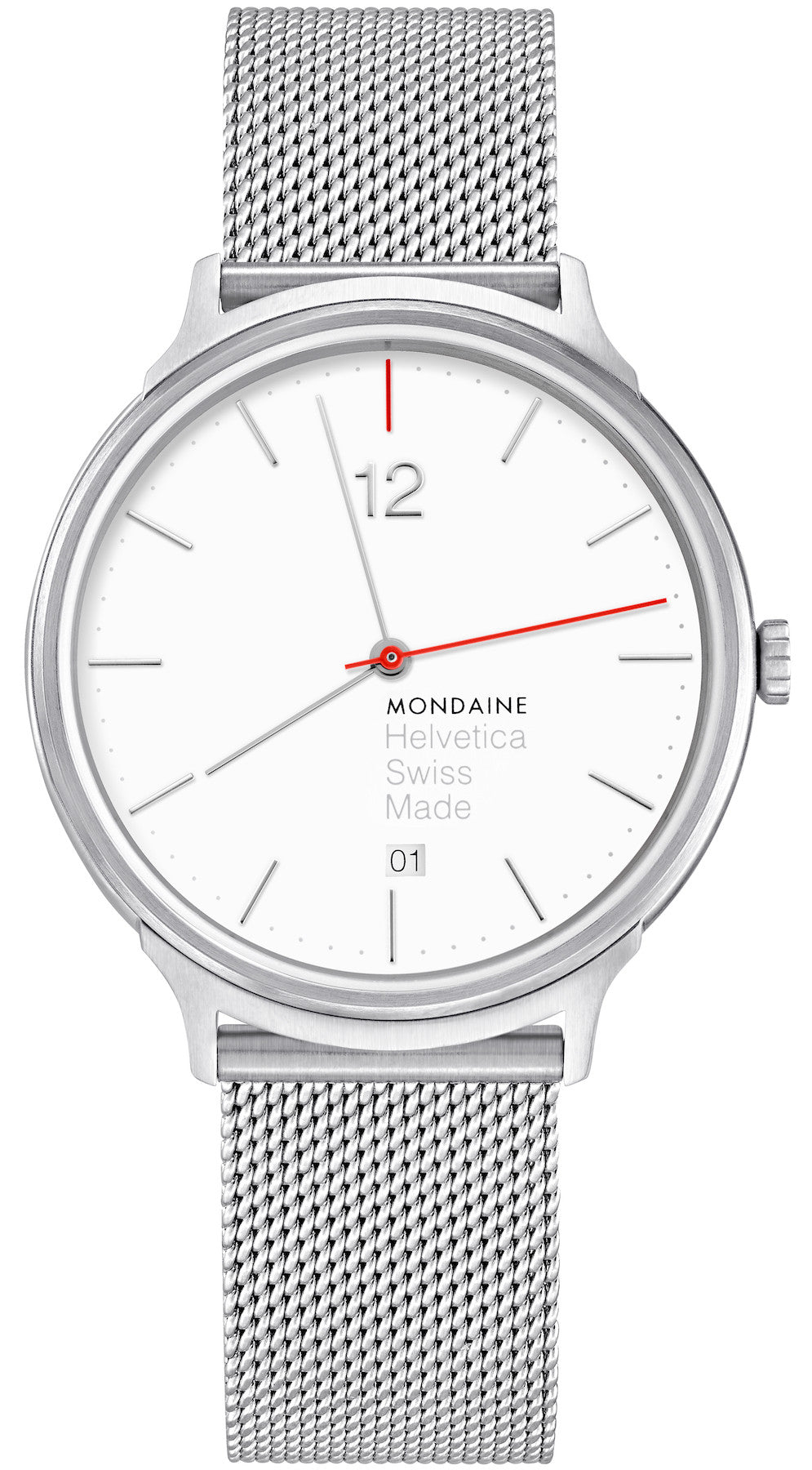 Mondaine Watch Helvetica Light Spiekermann Edition MH1.L2212.SM Image 1