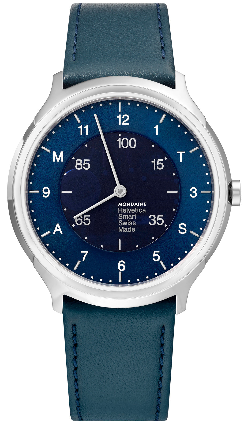 Mondaine Watch Helvetica No.1 Regular Smartwatch MH1.R2S40.LD Image 1