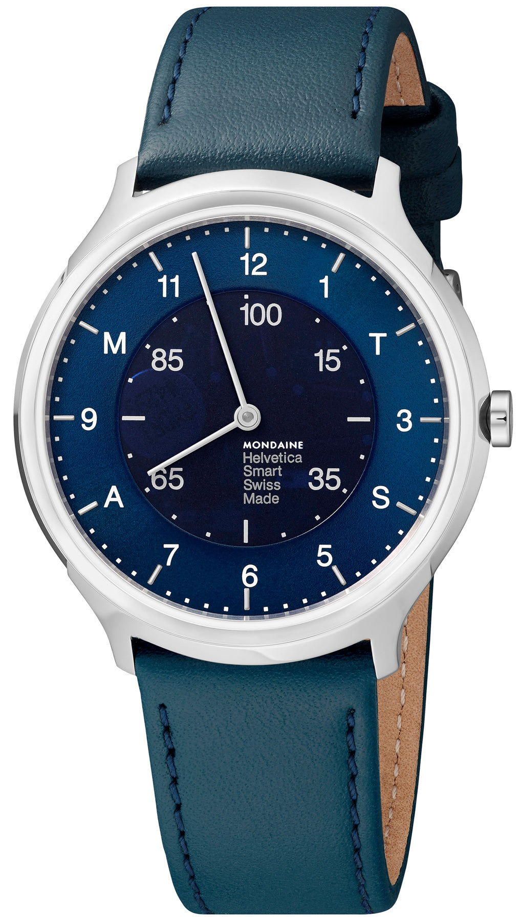 Mondaine Watch Helvetica No.1 Regular Smartwatch MH1.R2S40.LD Image 2