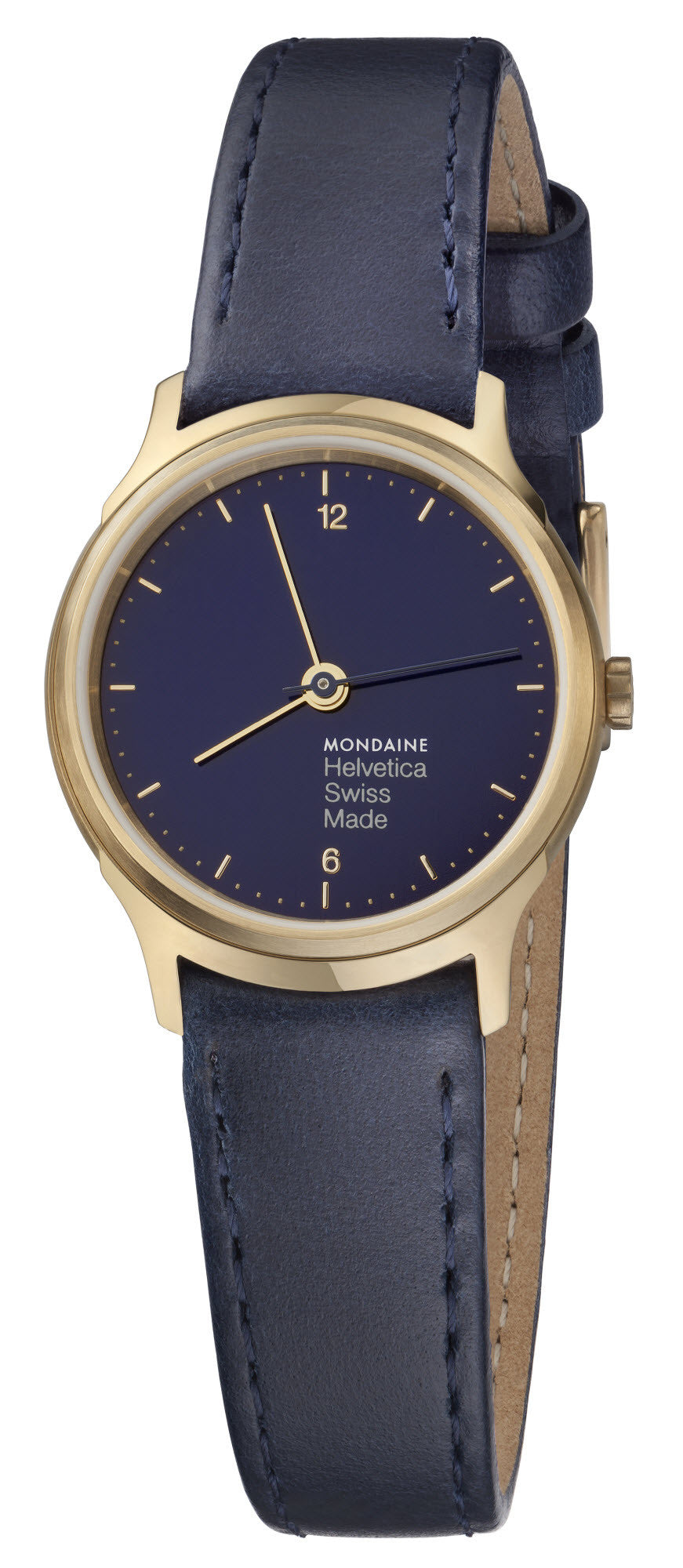 Mondaine Watch Helvetica No1 Blue Marine MH1.L1141.LD Image 1
