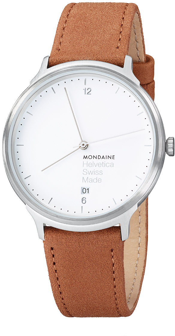 Mondaine Watch Helvetica No1 Light 38 D MH1.L2210.LG Image 1