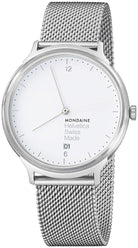 Mondaine Watch Helvetica No1 Light 38 D MH1.L2210.SM Image 1