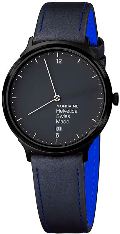 Mondaine Watch Helvetica No1 Light 38 MH1.L2222.LB Image 1