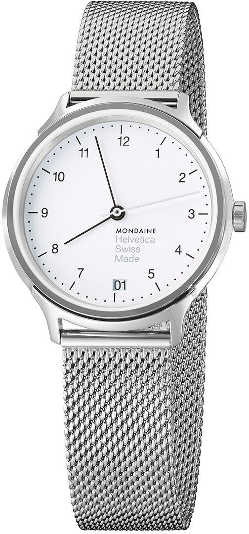 Mondaine Watch Helvetica No1 Regular 33 D MH1.R1210.SM Image 1