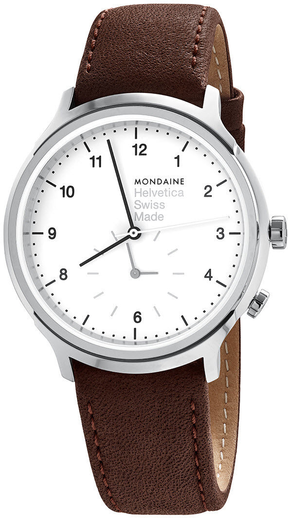 Mondaine Watch Helvetica Regular MH1.R2010.LG Image 1