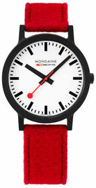 Mondaine Watch SBB Essence Black MS1.41110.LC Image 1