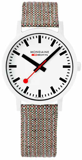 Mondaine Watch SBB Essence White D MS1.41110.LG Image 1