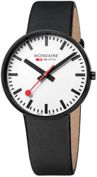 Mondaine Watch SBB Giant Black White D A660.30328.61SBB Image 1