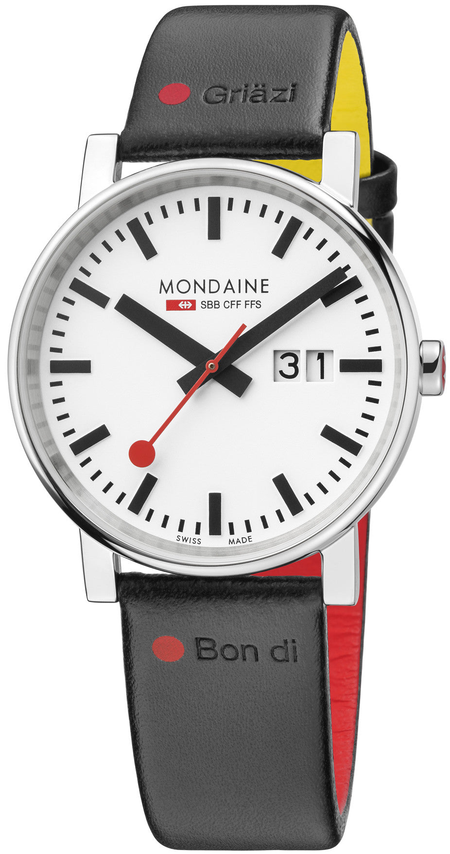 Mondaine Watch SBB Nord Sud A627.30303.11GOT Image 1