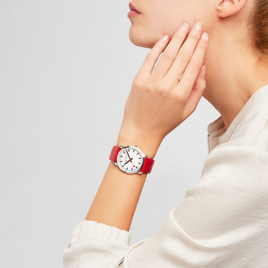 Mondaine Watch Simply Elegant D A400.30351.11SBC Image 3