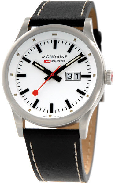 Mondaine Watch Sport Line Night Vision Big Date A669.30308.16SBB Image 1