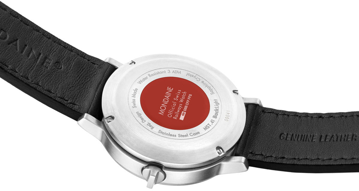 Mondaine Watch Stop2Go BackLight MST.4101B.LB Image 3