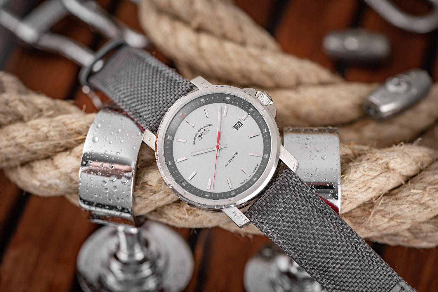Muhle Glashutte 29er Big Grey Watch M1-25-37-NB Image 4