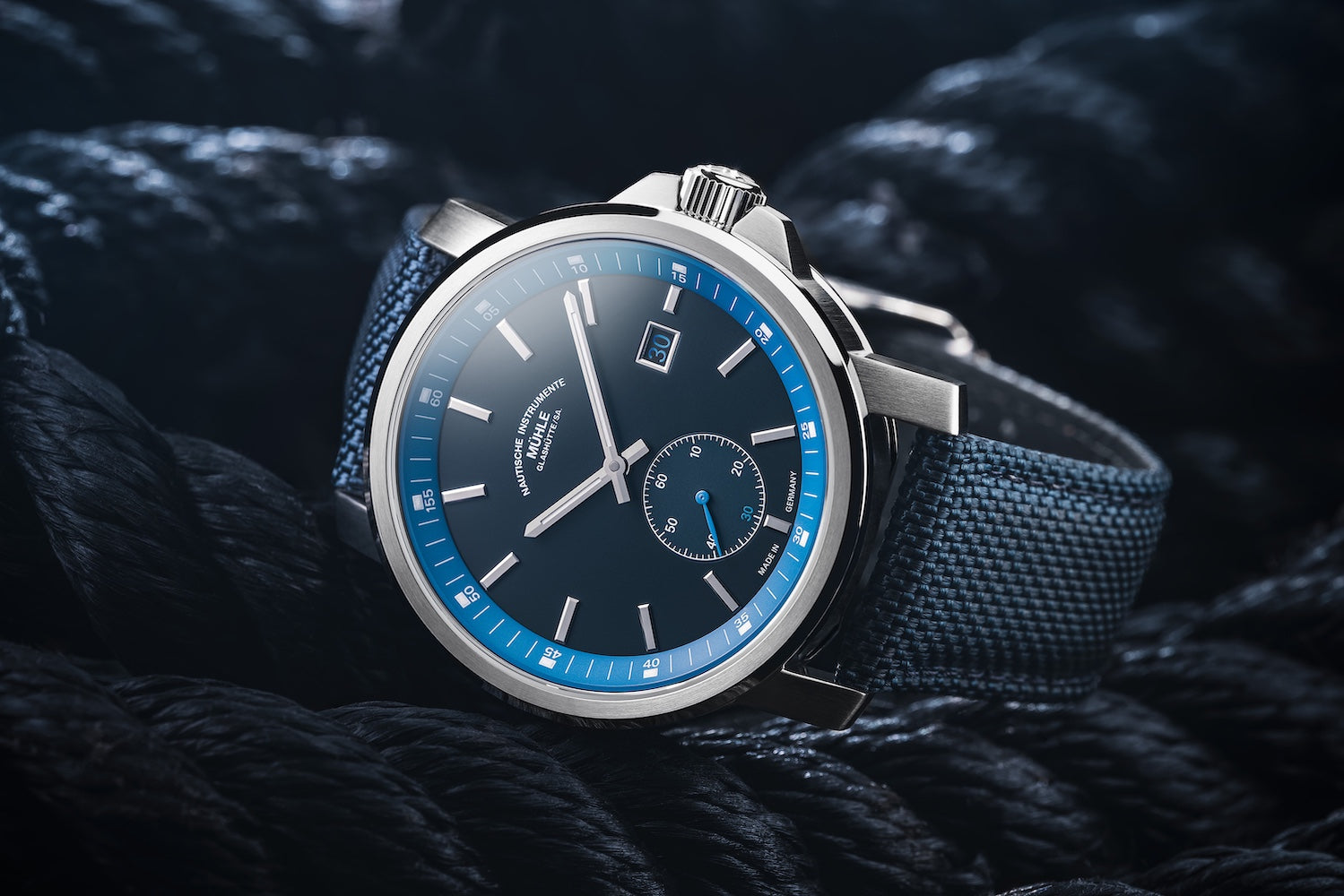 Muhle Glashutte 29er Big Small Second Edition 1994 Limited Edition M1-25-82-1994-CB Image 2