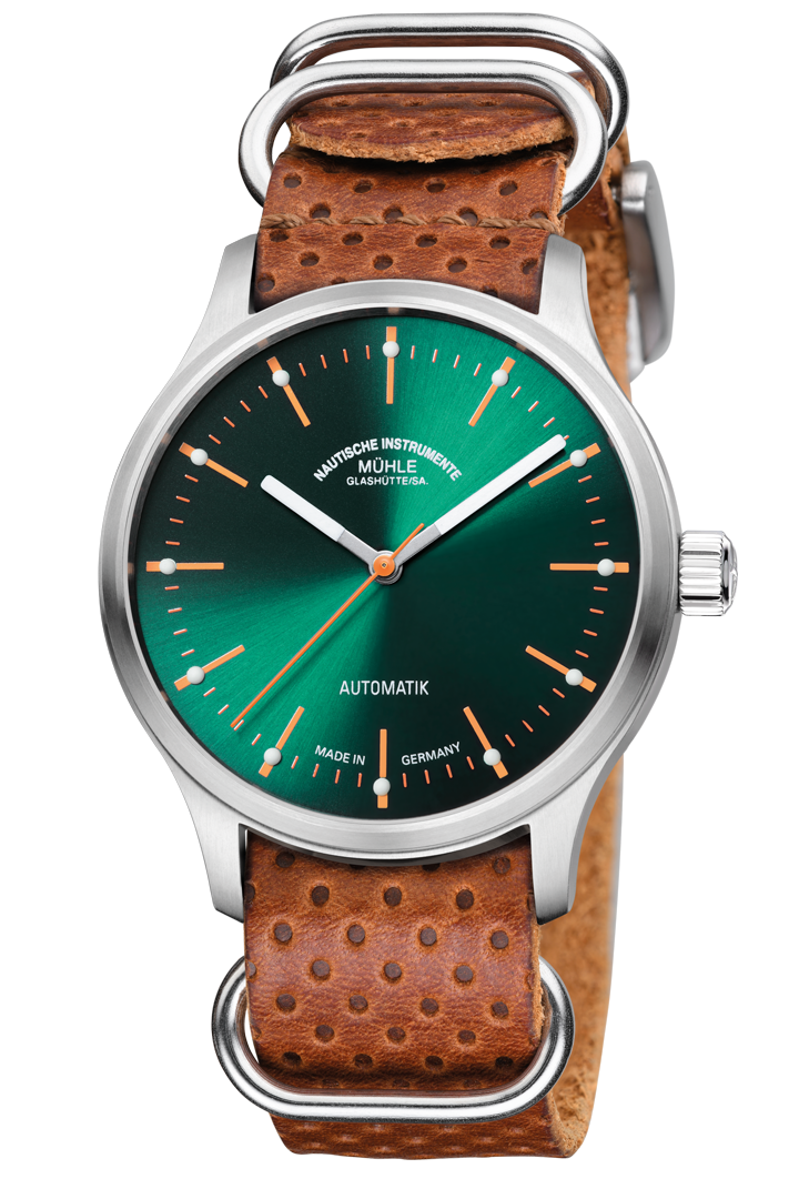 Muhle Glashutte Panova Green Watch M1-40-76-LB Image 1