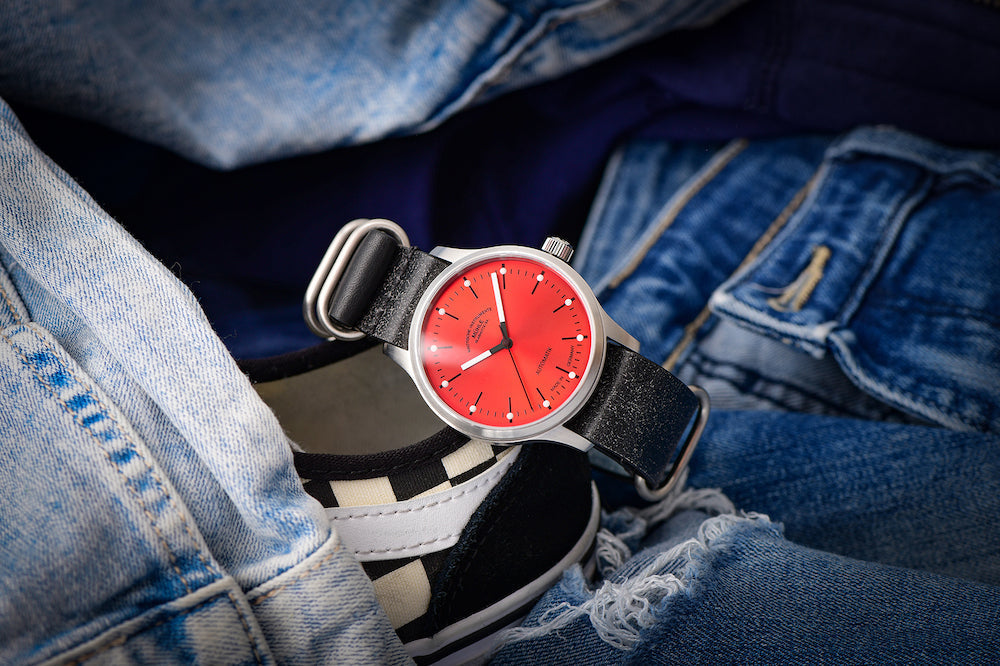 Muhle Glashutte Panova Red Watch M1-40-78-LB Image 3