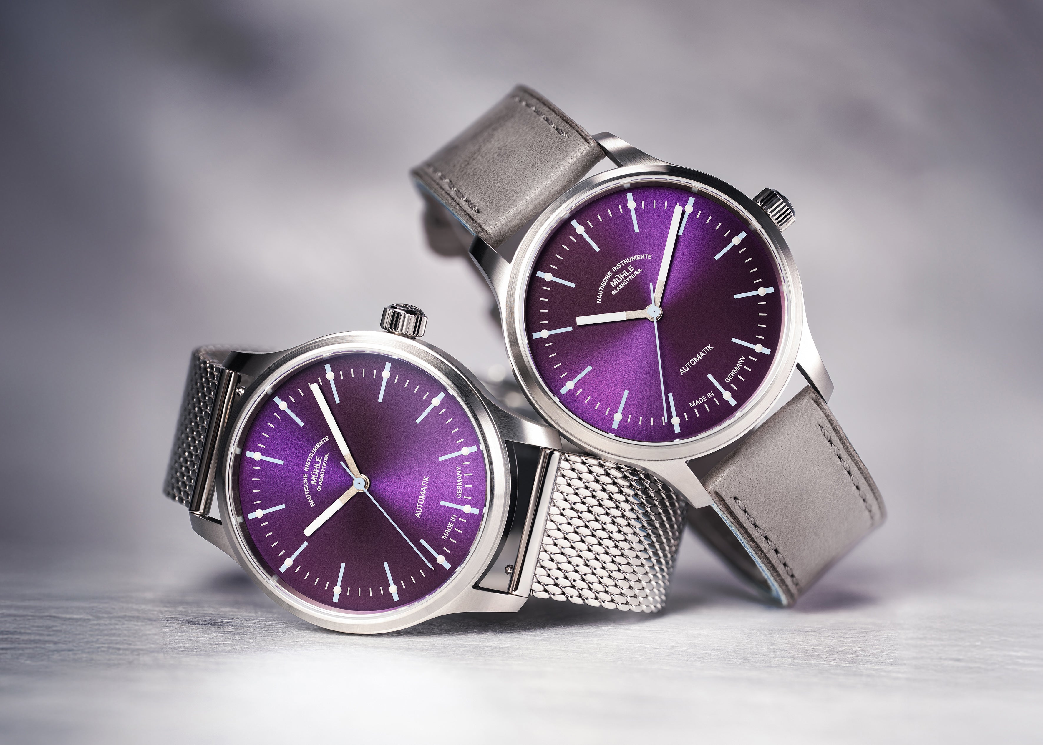 Muhle Glashutte Panova Violet Watch M1-40-78-1-LB-V Image 3