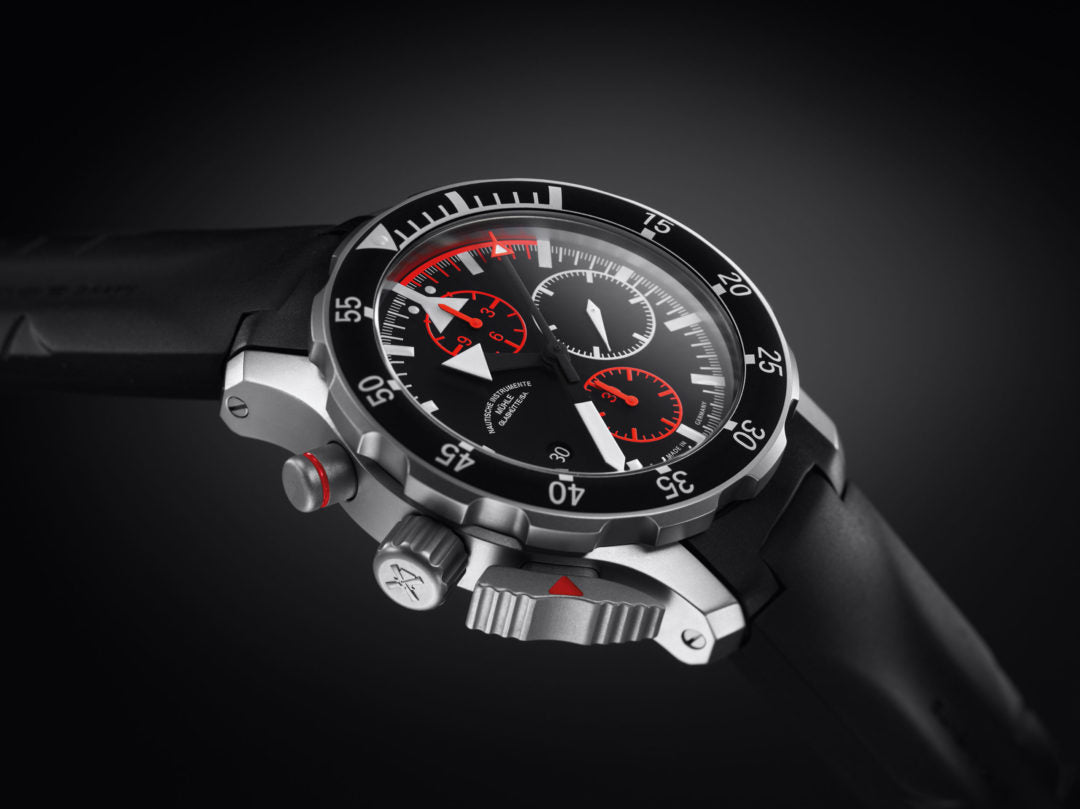 Muhle Glashutte S.A.R. Flieger-Chronograph Watch M1-41-33-KB Image 8