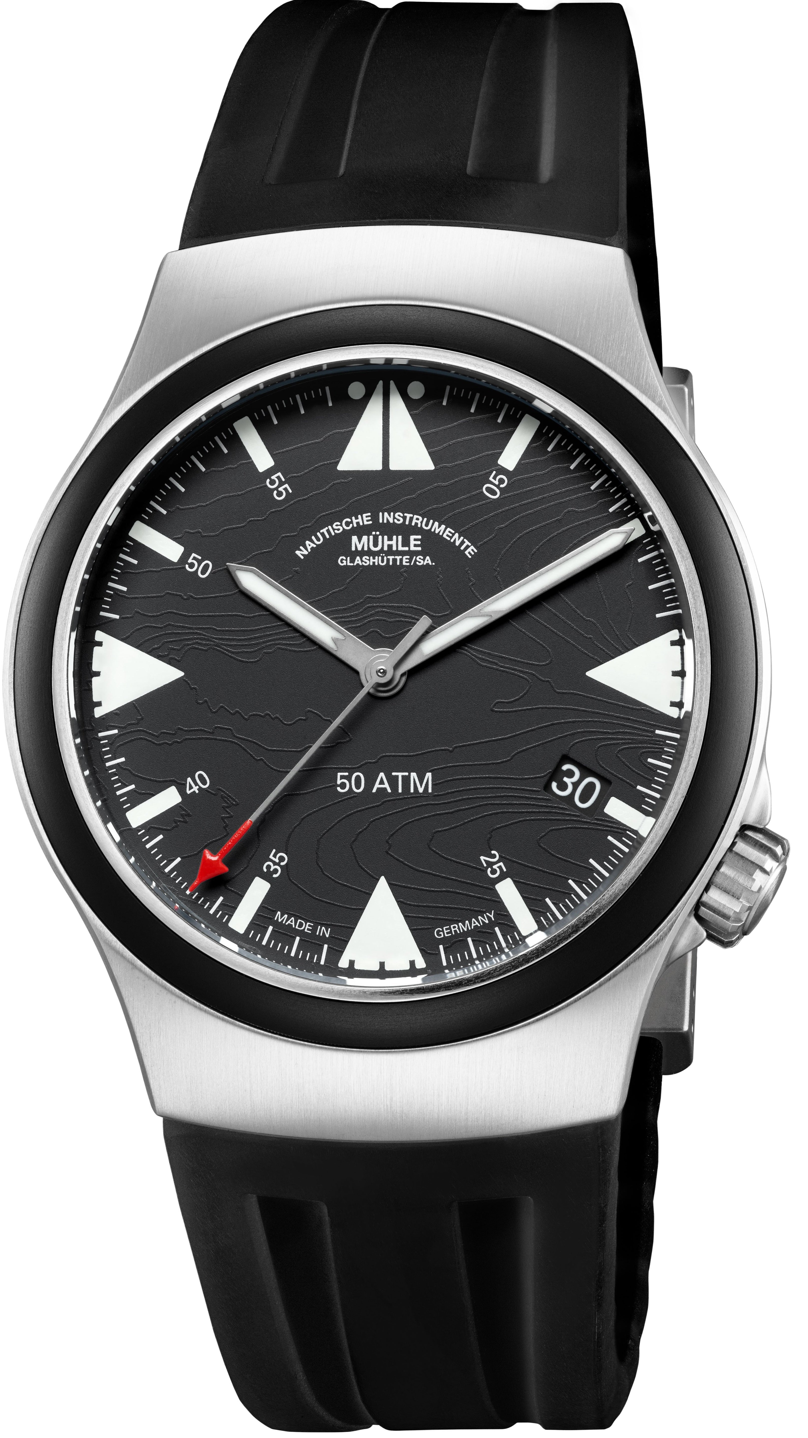 Muhle Glashutte S.A.R. Mission Timer 160 Years DGZRS Limited Edition Watch M1-51-03-2025-KB Image 1