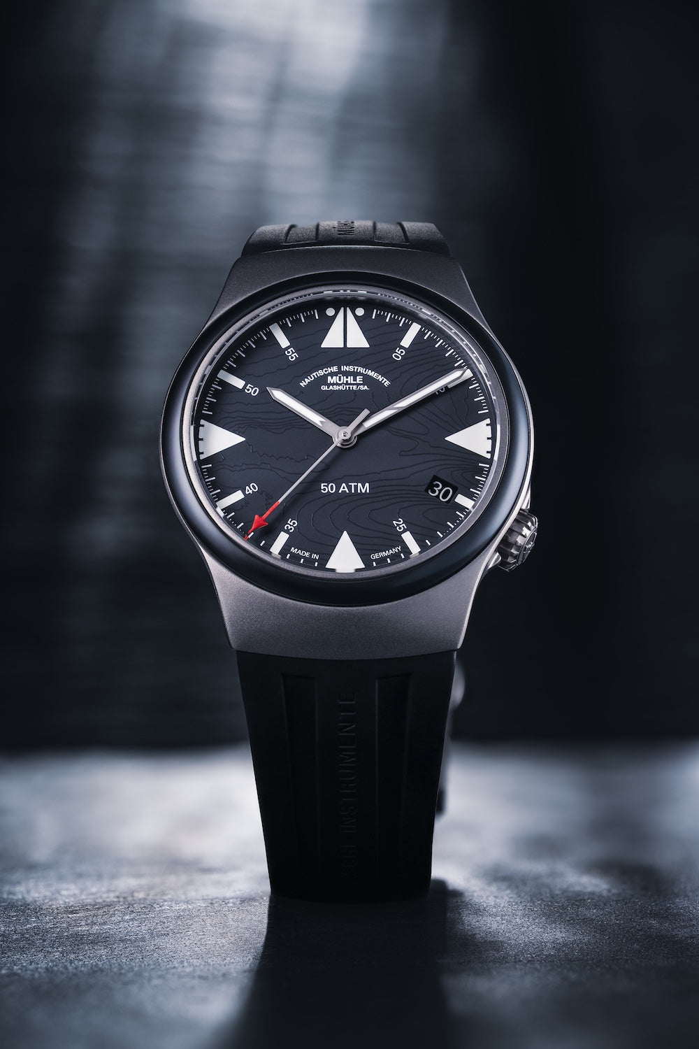 Muhle Glashutte S.A.R. Mission Timer 160 Years DGZRS Limited Edition Watch M1-51-03-2025-KB Image 3