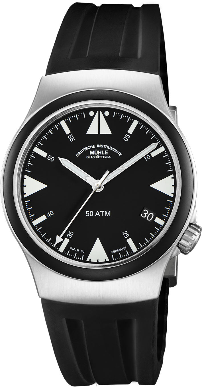 Muhle Glashutte S.A.R. Mission Timer Titan Watch M1-51-03-KB Image 1