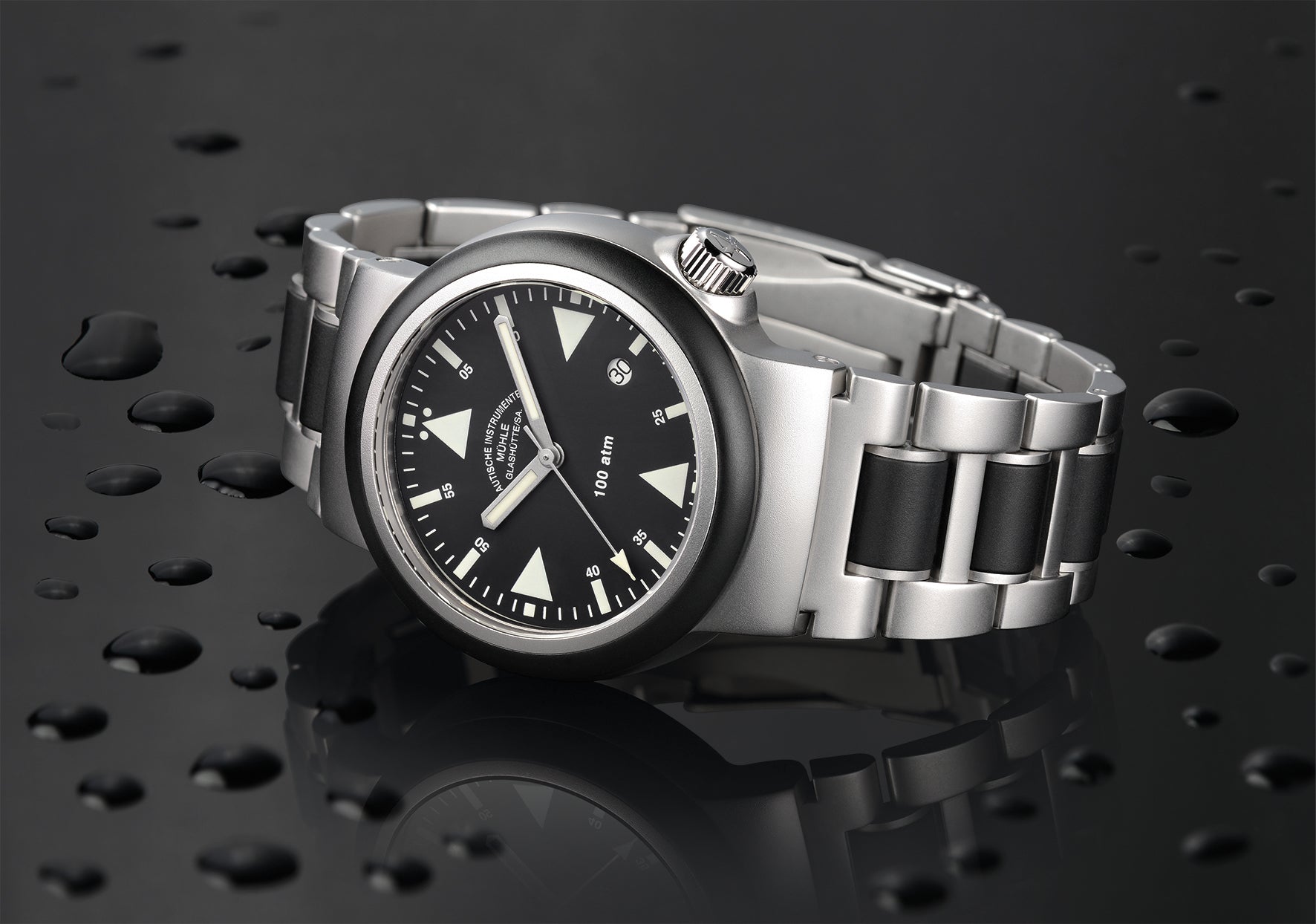 Muhle Glashutte S.A.R. Rescue-Timer Watch M1-41-03-MB Image 4