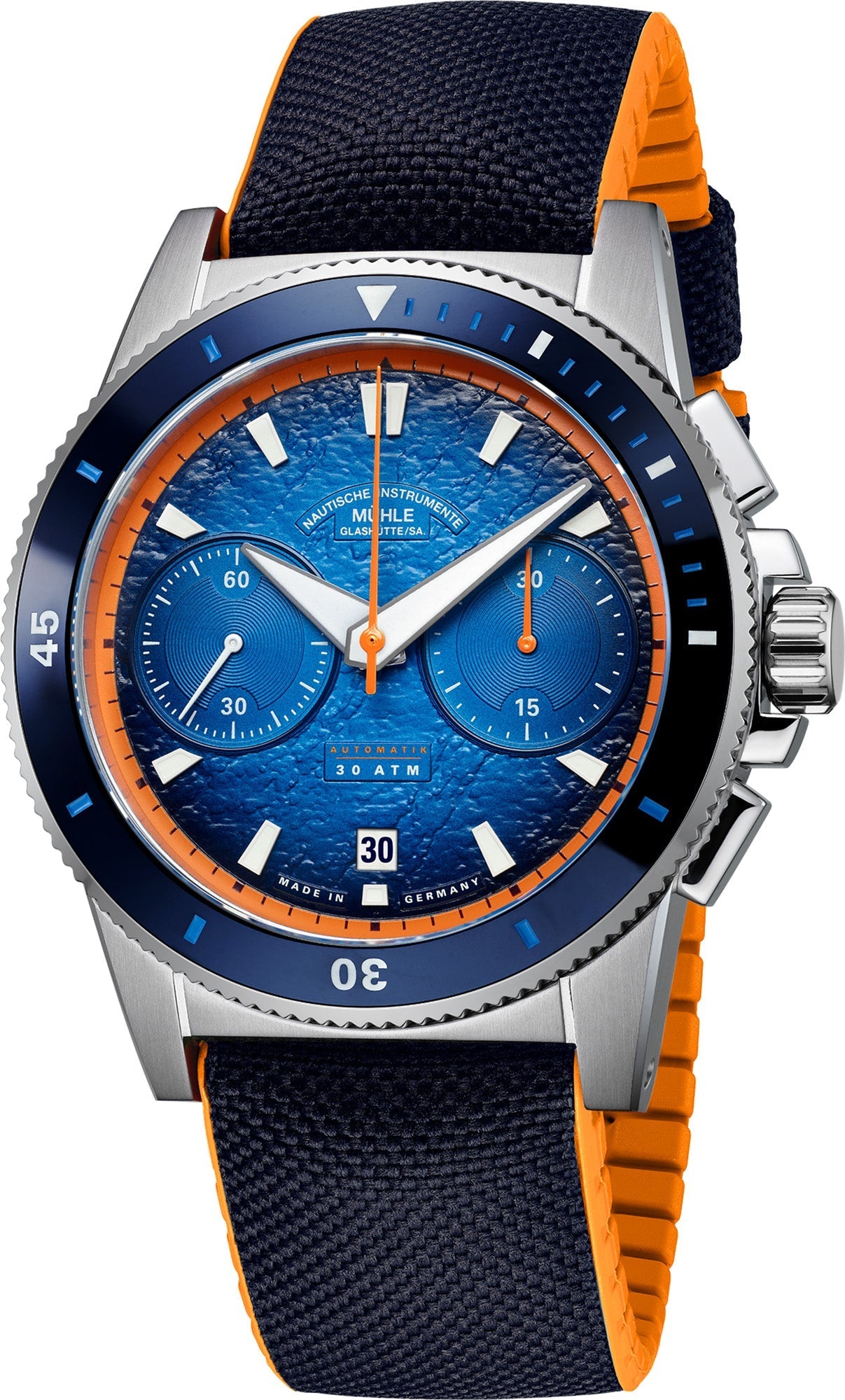 Muhle Glashutte Sportivo Active Chronograph Watch M1-52-02-LK Image 1