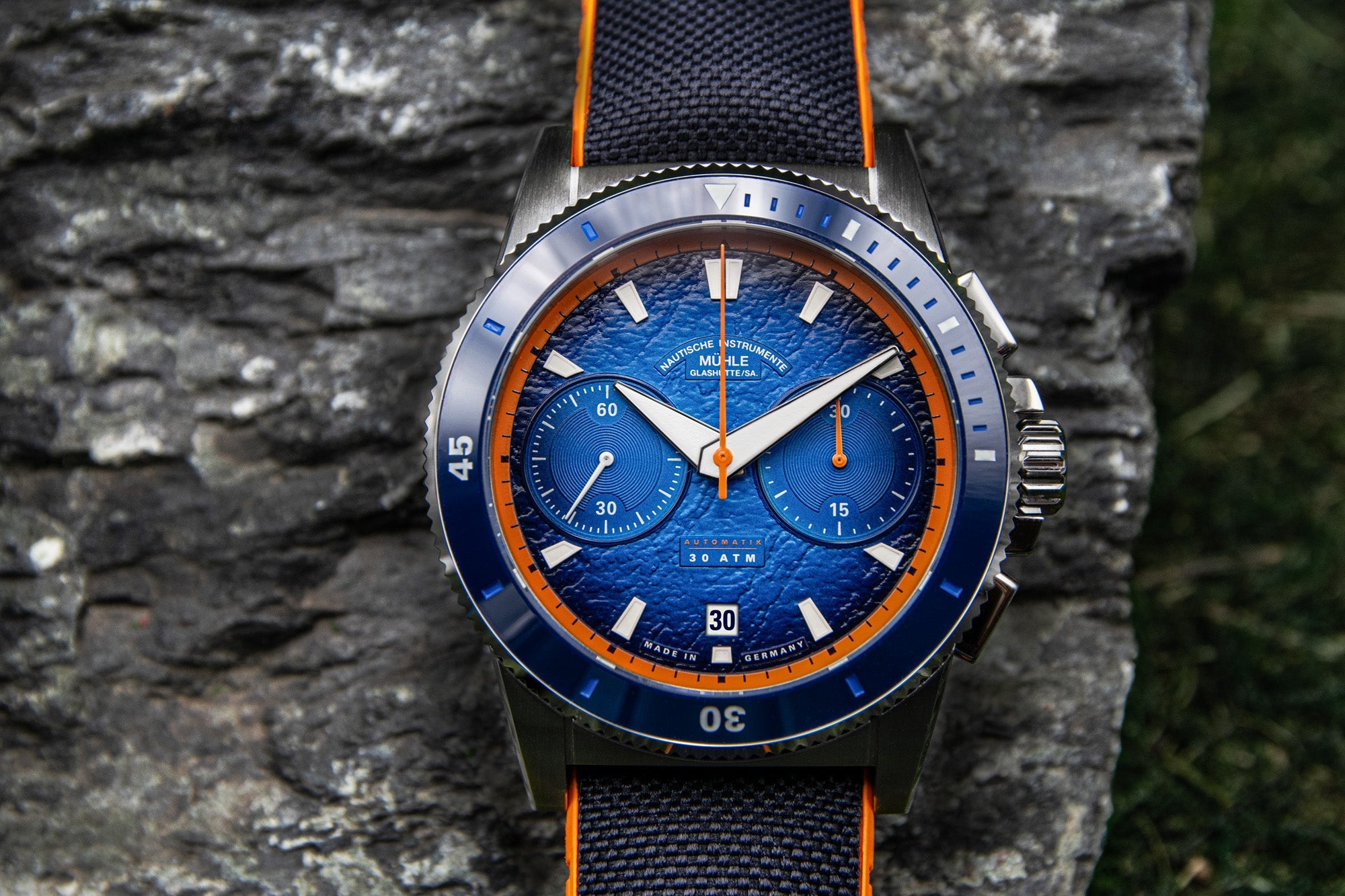Muhle Glashutte Sportivo Active Chronograph Watch M1-52-02-LK Image 2