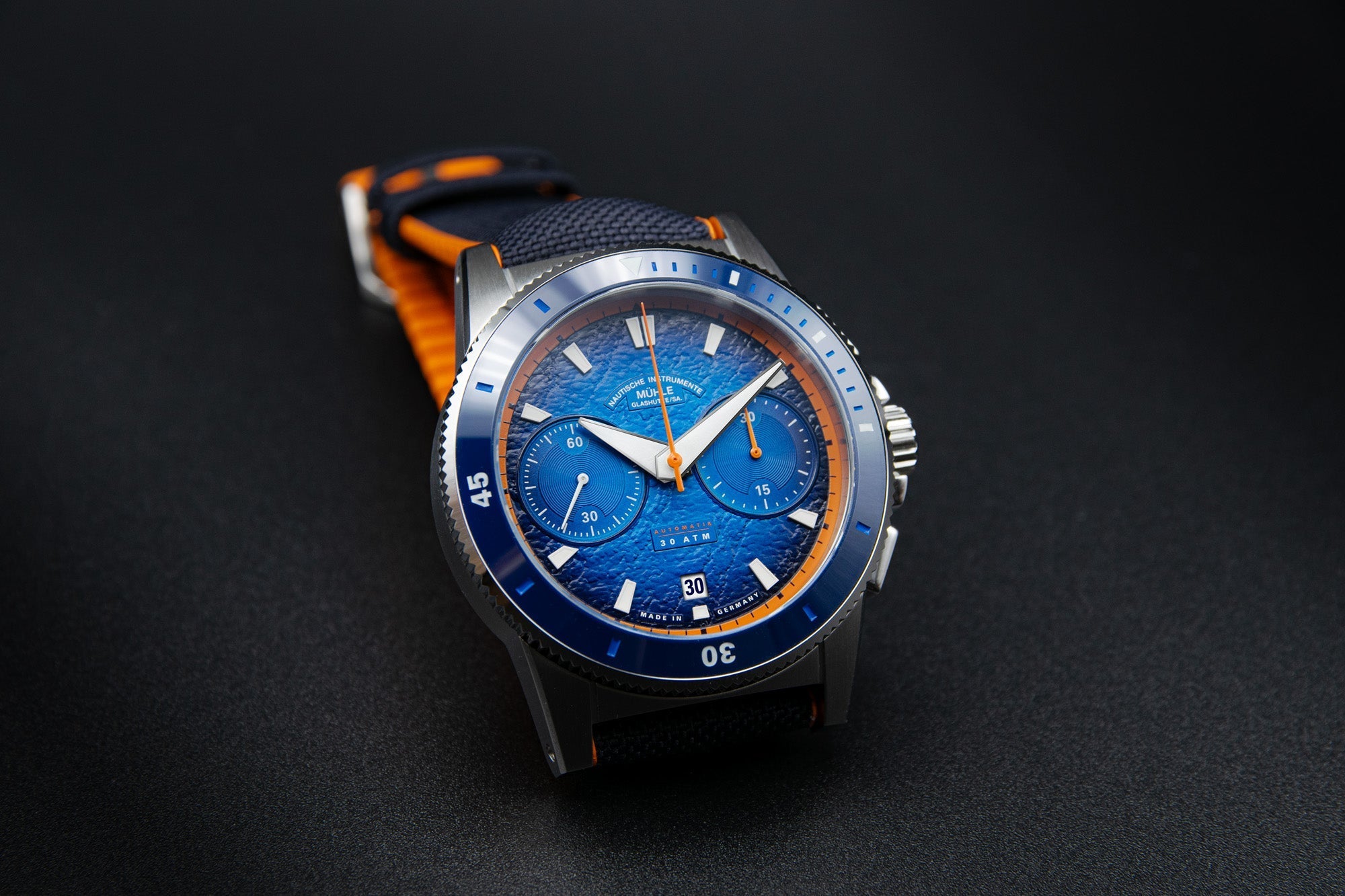Muhle Glashutte Sportivo Active Chronograph Watch M1-52-02-LK Image 3