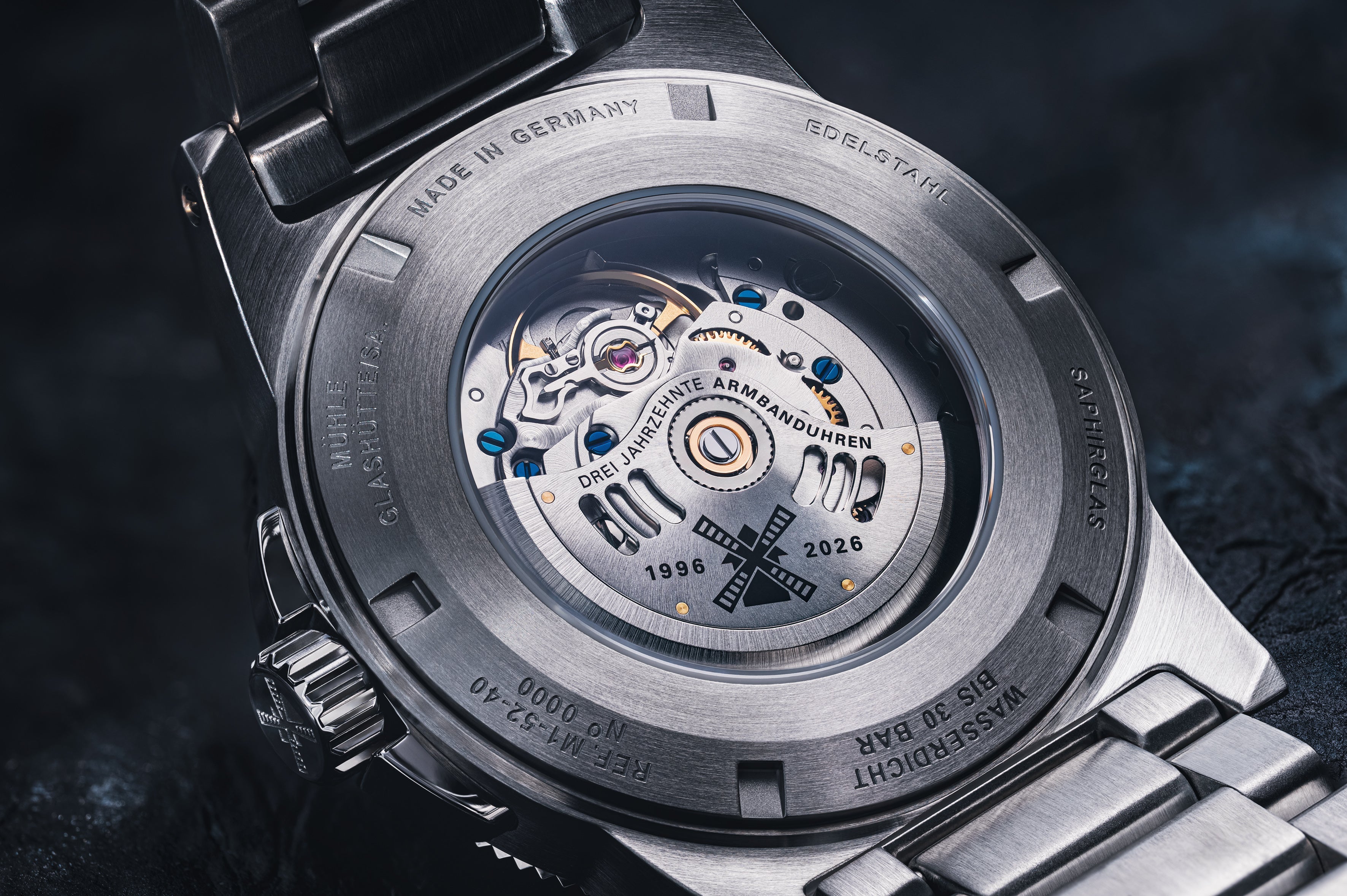 Muhle Glashutte Sportivo Big Date Blue M1-52-42-MB Image 3