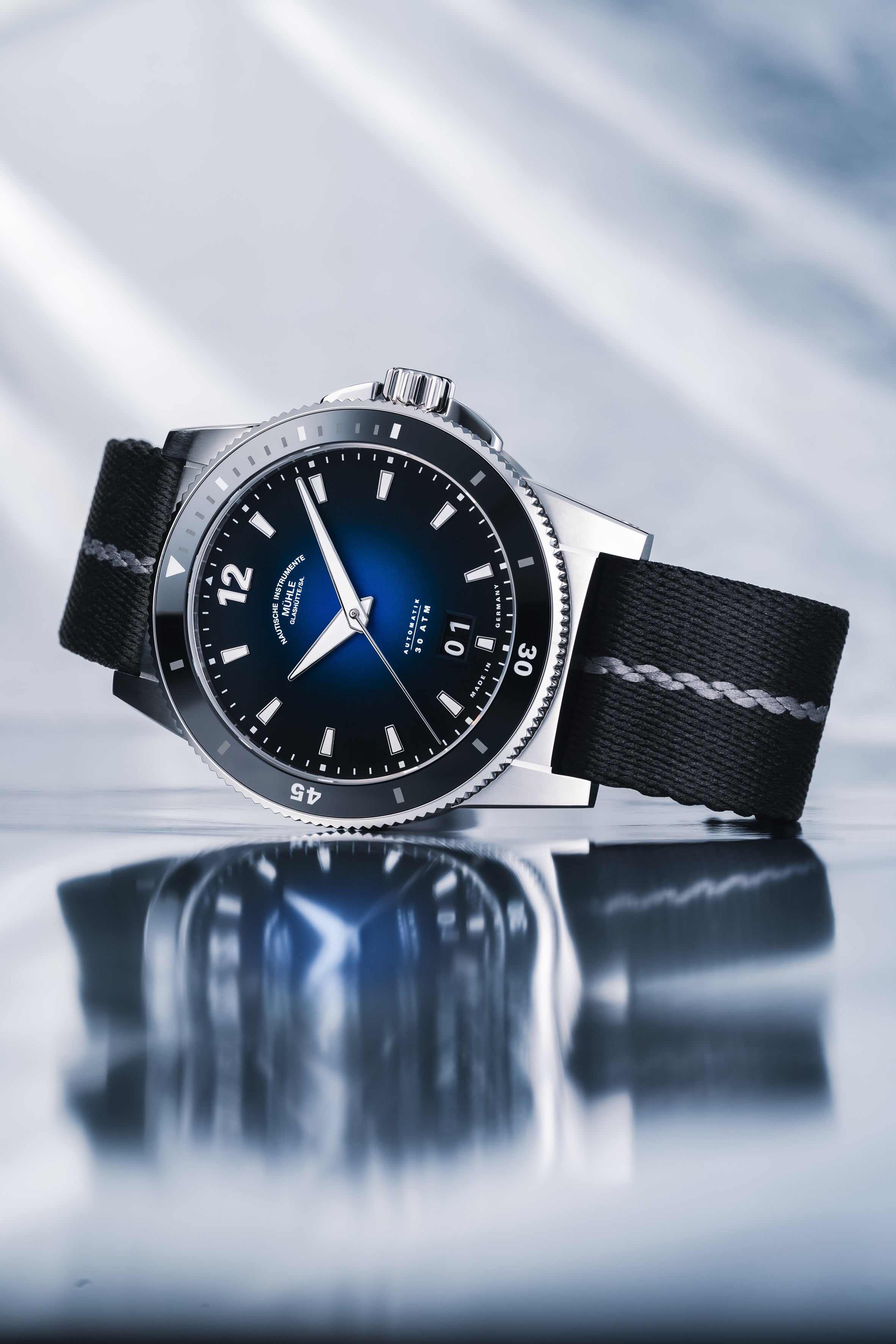 Muhle Glashutte Sportivo Big Date Blue M1-52-42-NB Image 2