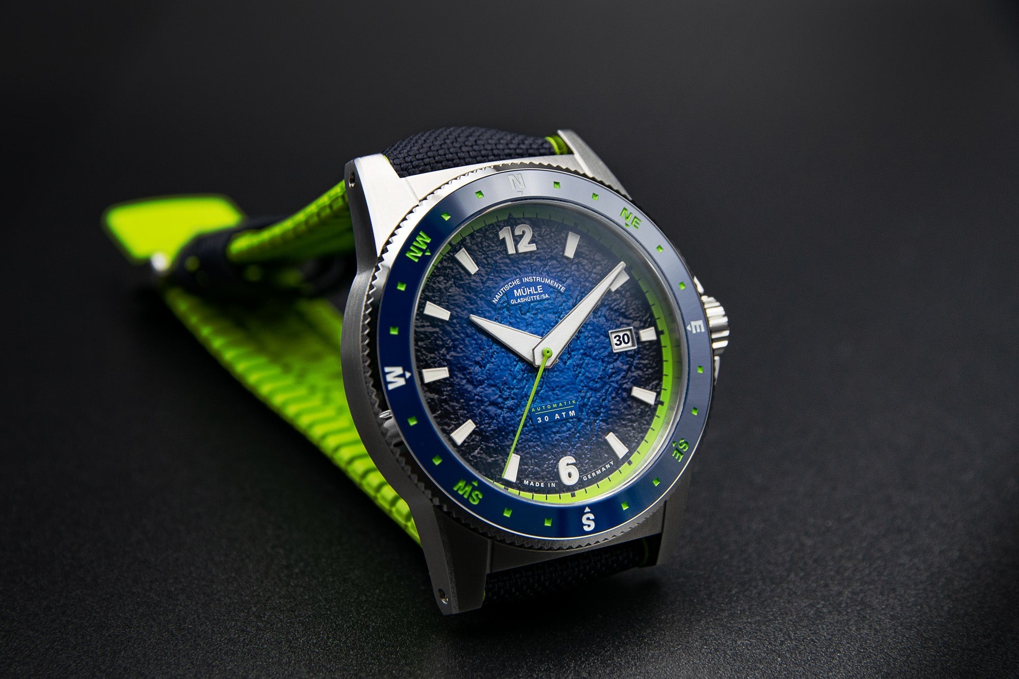 Muhle Glashutte Sportivo Compass Date Watch M1-52-22-LK Image 3