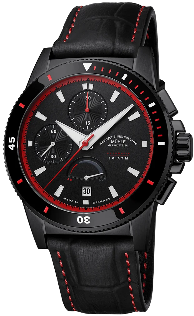 Muhle Glashutte Sportivo Power Chronograph First Edition Watch M1-52-33-2025 Image 1