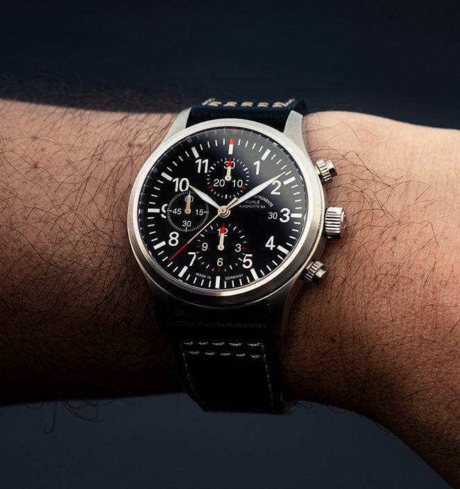 Muhle Glashutte Terrasport I Chronograph Watch M1-37-74-LB Image 7