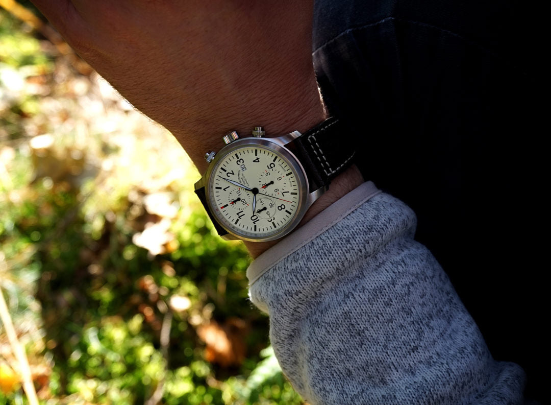 Muhle Glashutte Terrasport I Chronograph Watch M1-37-77-LB Image 4