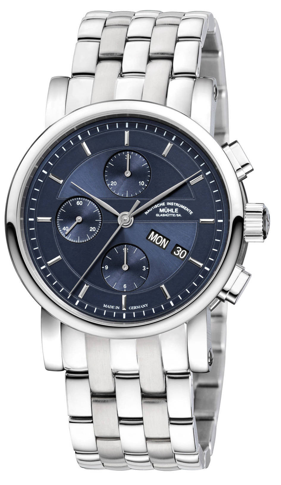 Muhle Glashutte Teutonia II Chronograph Watch M1-30-92-MB Image 1